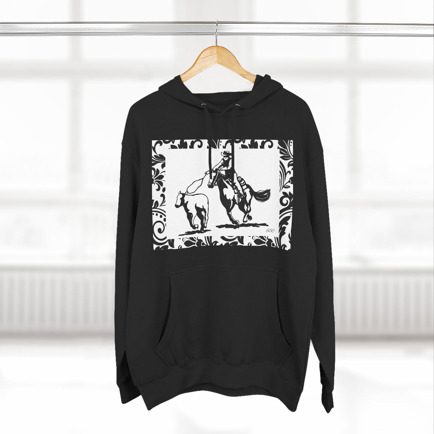 Men's Western Graphic Hoodie